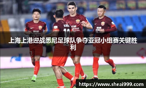 上海上港迎战悉尼足球队争夺亚冠小组赛关键胜利